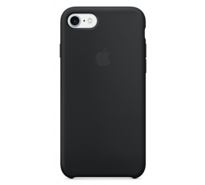 Silicone Case iPhone 7/8 black